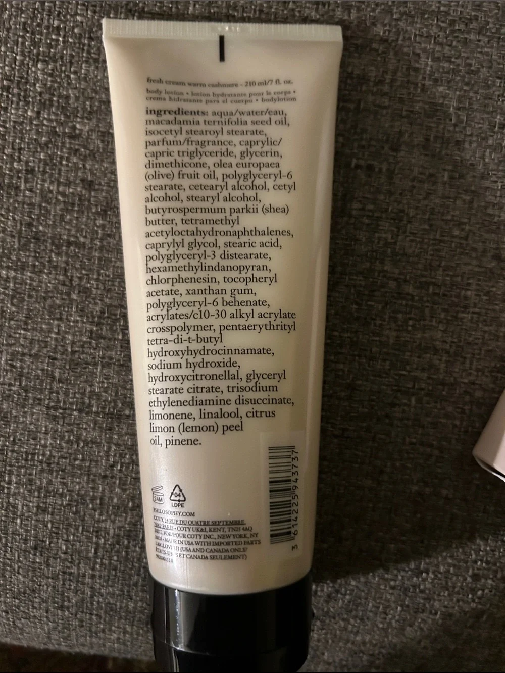 Philosophy Fresh Cream Warm Cashmere - Body Lotion